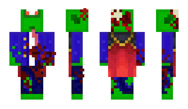 Minecraft skin crimsonwarrior