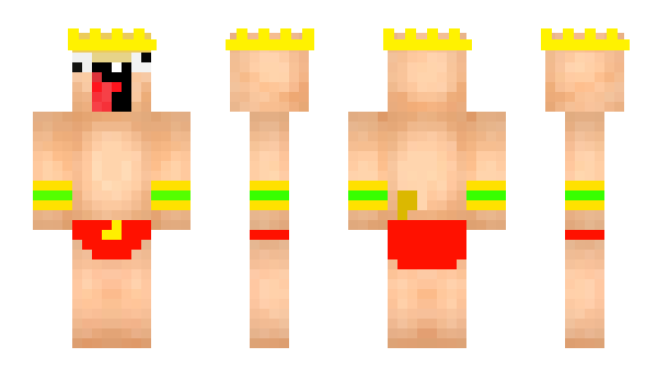 Minecraft skin CrazyKing205