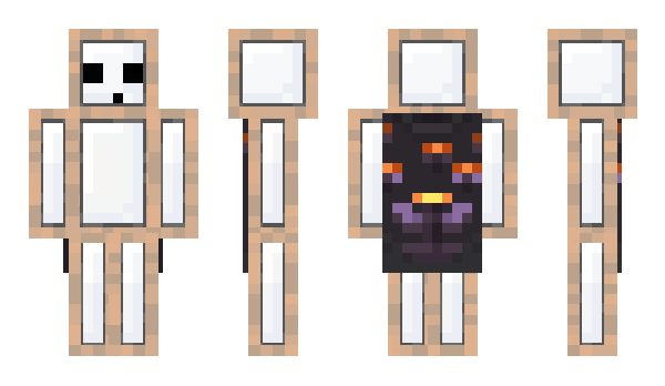 Minecraft skin Metasteklo