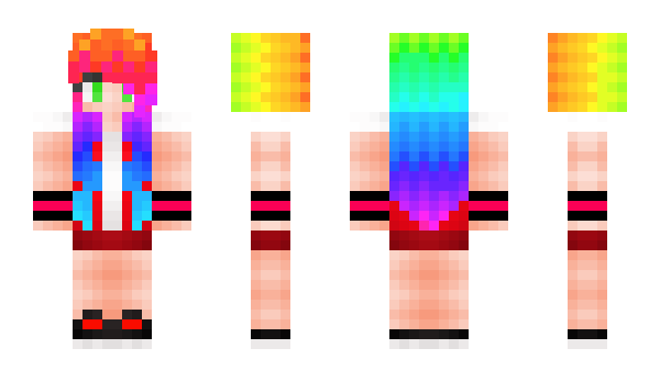 Minecraft skin Ne0n_Girl