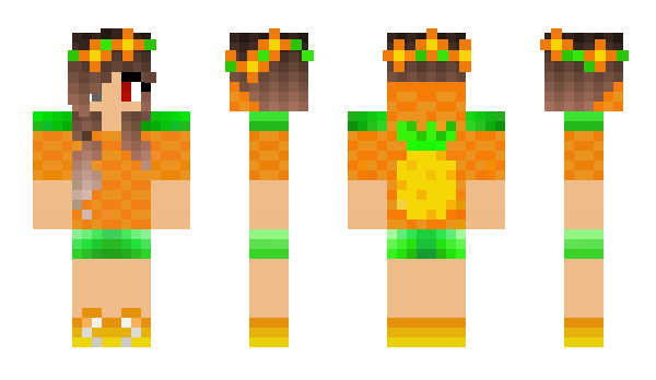 Minecraft skin AnanasAss