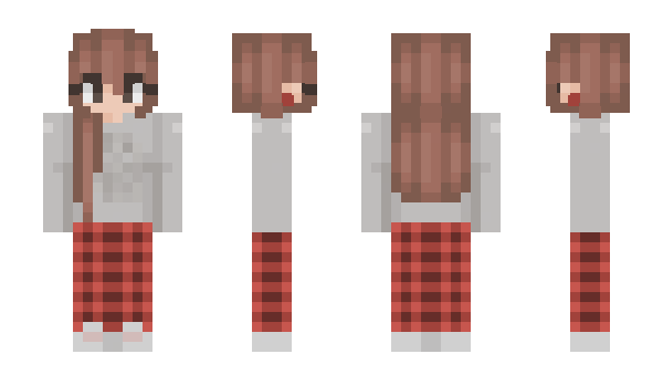 Minecraft skin Mniska