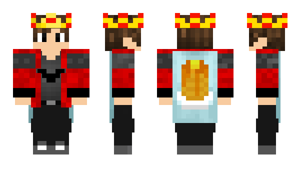 Minecraft skin MisterCubix