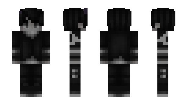 Minecraft skin BurningShade