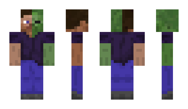 Minecraft skin FErNAndes_bw