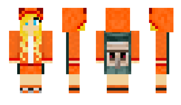 Minecraft skin Yackieee