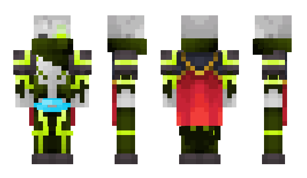 Minecraft skin DeathlyNocturnal