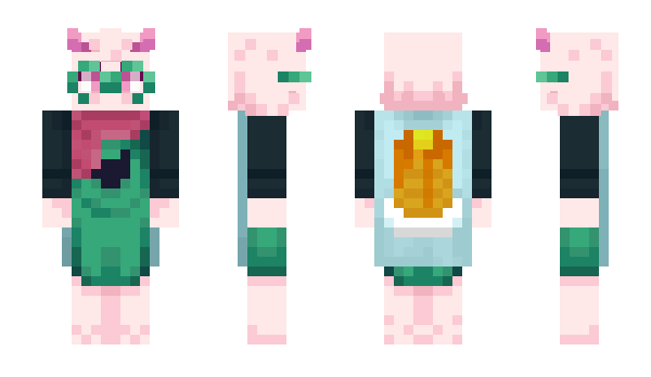 Minecraft скин по нику FluffyBoiRal