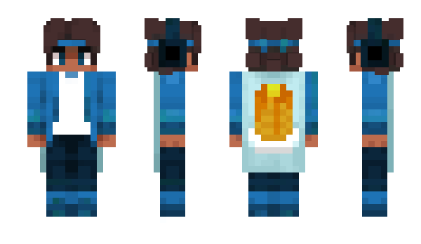 Minecraft скін по ніку AudioKL
