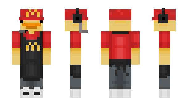 Minecraft skin Pizzabon