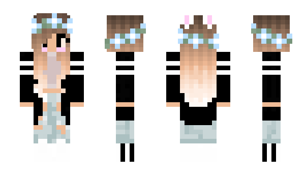 Minecraft skin PrincessPan