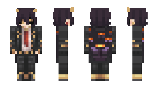 Minecraft skin Lufester
