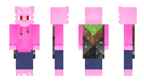 Minecraft skin _PinkCat_