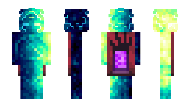 Minecraft skin theblue_man