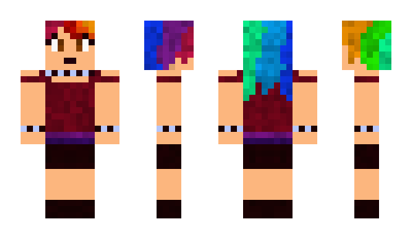 Minecraft skin YellowFoxy