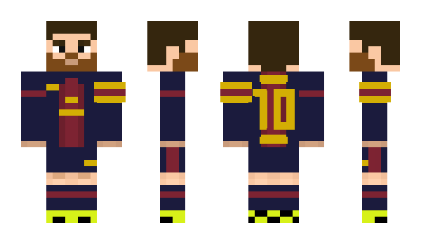 Minecraft скин по нику ENSQ