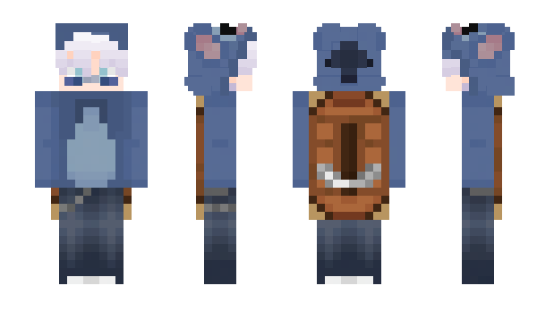 Minecraft skin P4andaX4