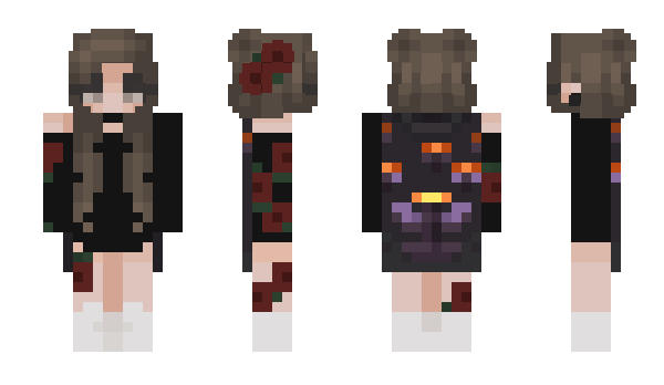 Minecraft skin Rosebush1