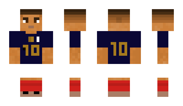 Minecraft скін по ніку Kmbappe