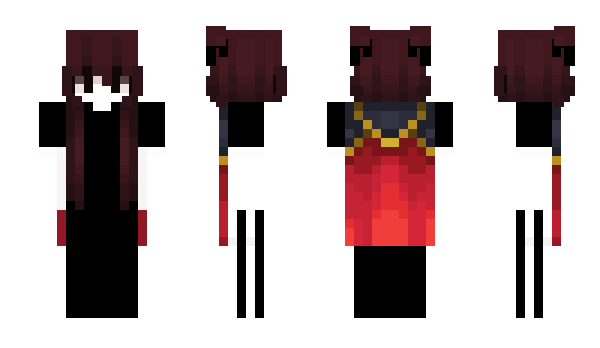 Minecraft skin 666hqdes
