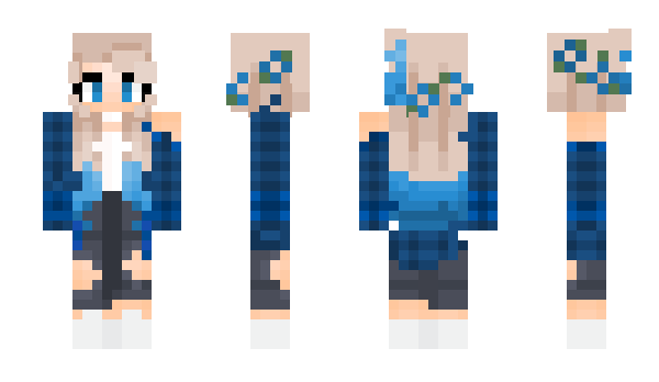 Minecraft скин по нику Merel9