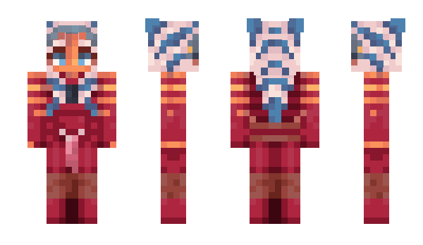 Minecraft skin Tindra2761