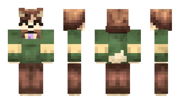 Minecraft skin Toohi