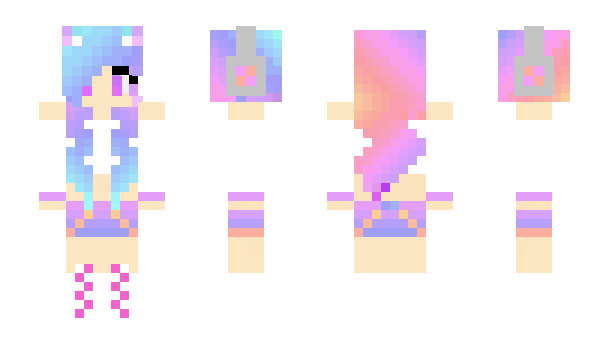 Minecraft skin PinkSenpai