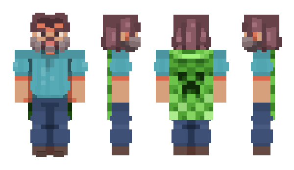 Minecraft skin ApaoKub