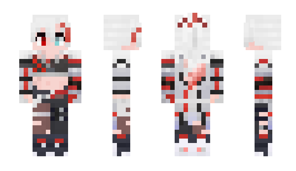 Minecraft skin CrimsonWeave