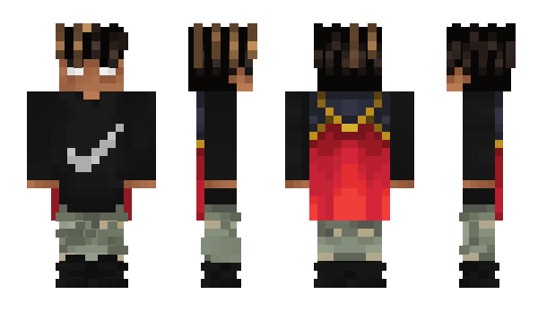 Minecraft skin BlackJ8