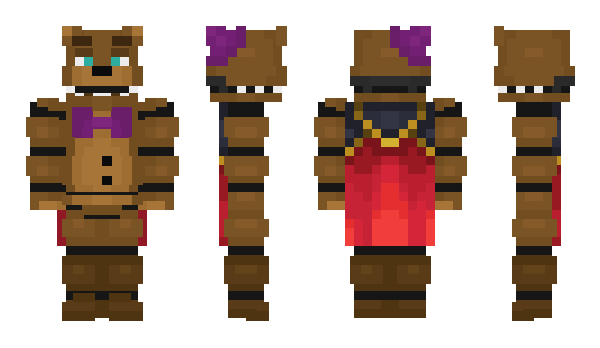 Minecraft skin NewCape