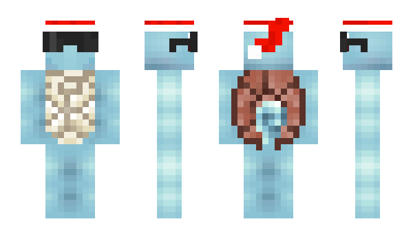 Minecraft skin SQRITLE