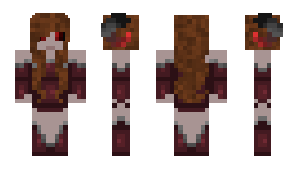 Minecraft skin FangGirl25