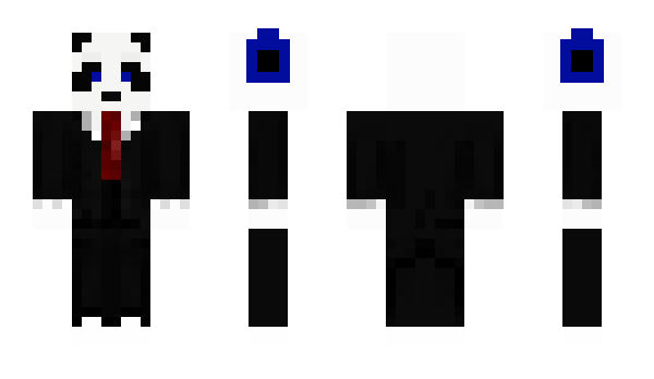 Minecraft skin RETROpanda00