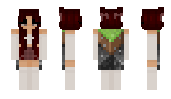 Minecraft skin _Shiroghost_fdp