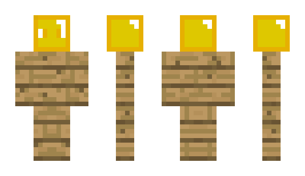 Minecraft skin HolzButter