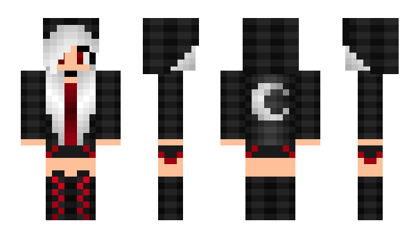 Minecraft skin Irinka