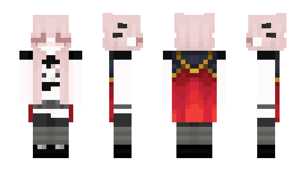 Minecraft skin W0lfiie