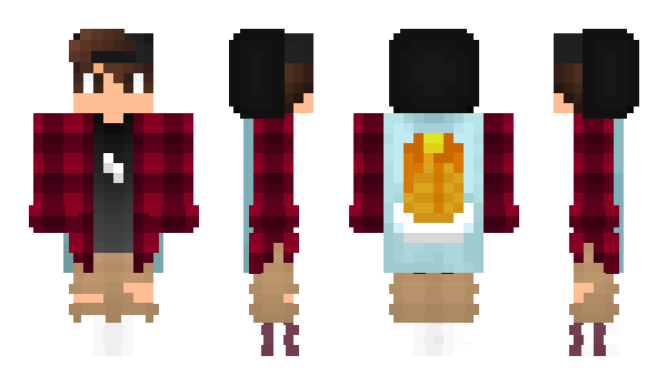 Minecraft skin BdPeaceGamerYT