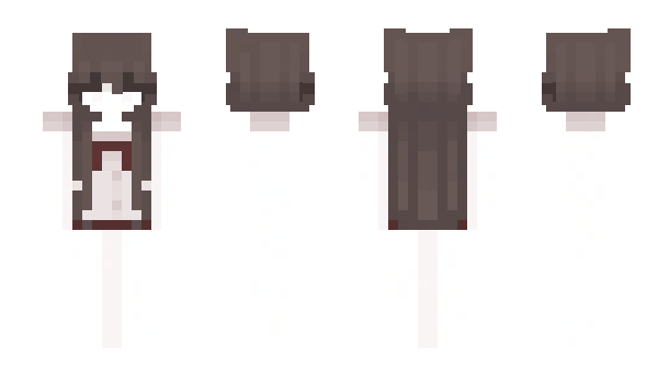 Minecraft skin siolet