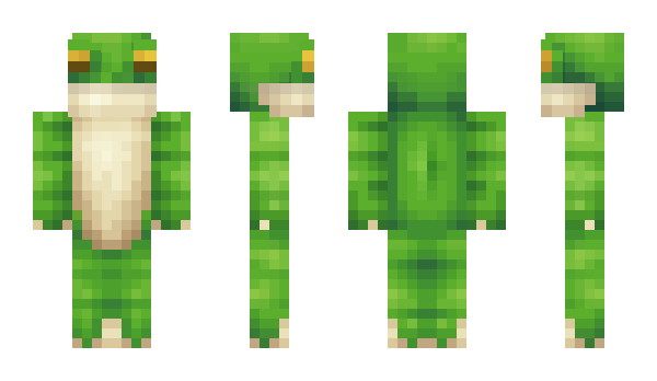 Minecraft skin Manfrog