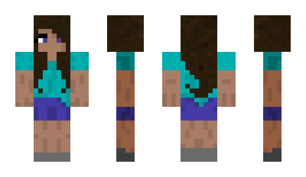 Minecraft skin JumpyGirly