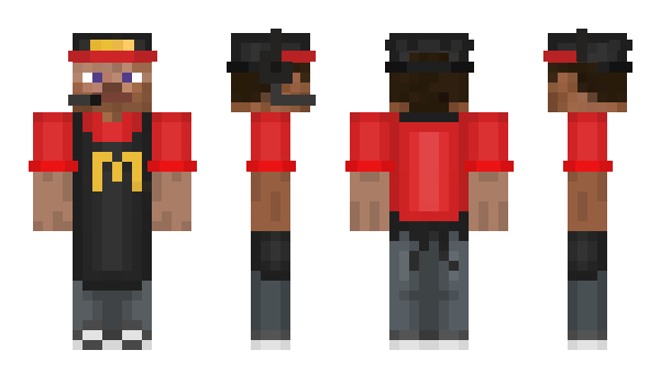 Minecraft скін по ніку RavvixSMP