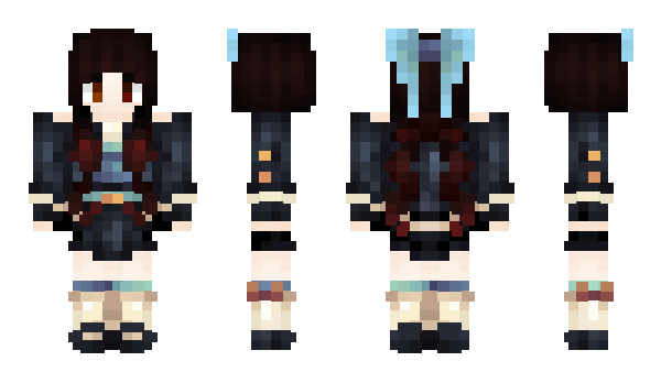 Minecraft skin Samurntha