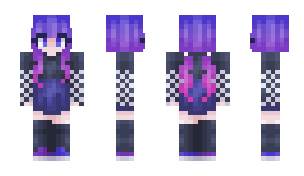 Minecraft skin Lunarisu