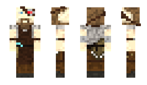 Minecraft skin Pixeljames