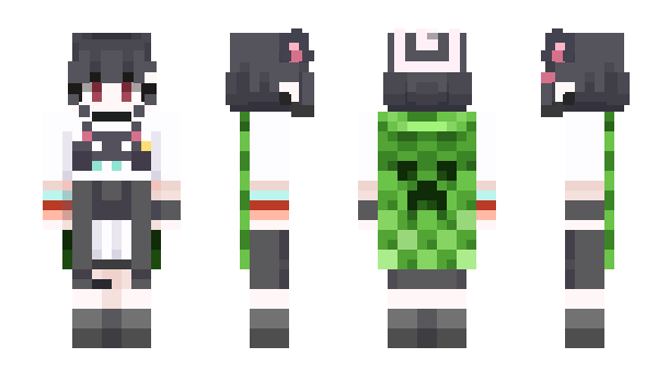 Minecraft skin Tomoka02