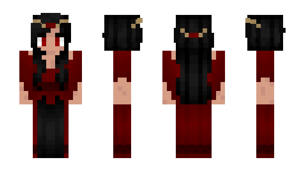 Minecraft skin VioletaXenomorph