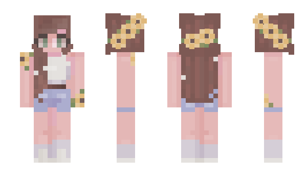 Minecraft скин по нику Polly__Penguin